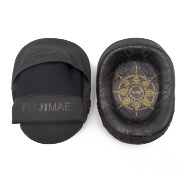 FUJIMAE SAKYANT II LEATHER FOCUS MITTS-black